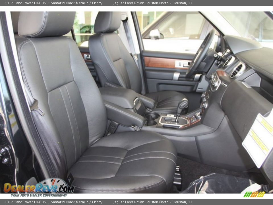 2012 Land Rover LR4 HSE Santorini Black Metallic / Ebony Photo #24