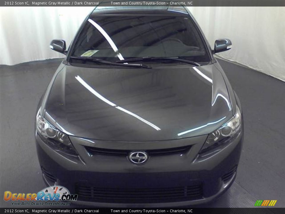 2012 Scion tC Magnetic Gray Metallic / Dark Charcoal Photo #2