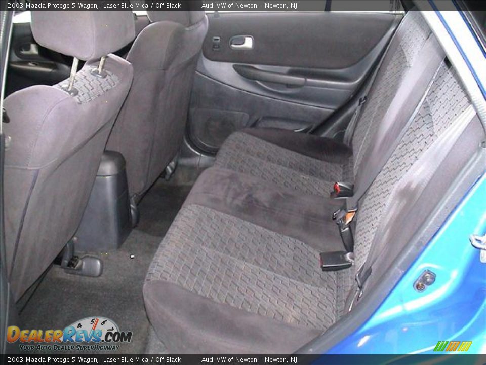 Off Black Interior - 2003 Mazda Protege 5 Wagon Photo #15