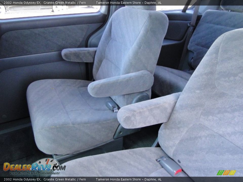 2002 Honda Odyssey EX Granite Green Metallic / Fern Photo #27