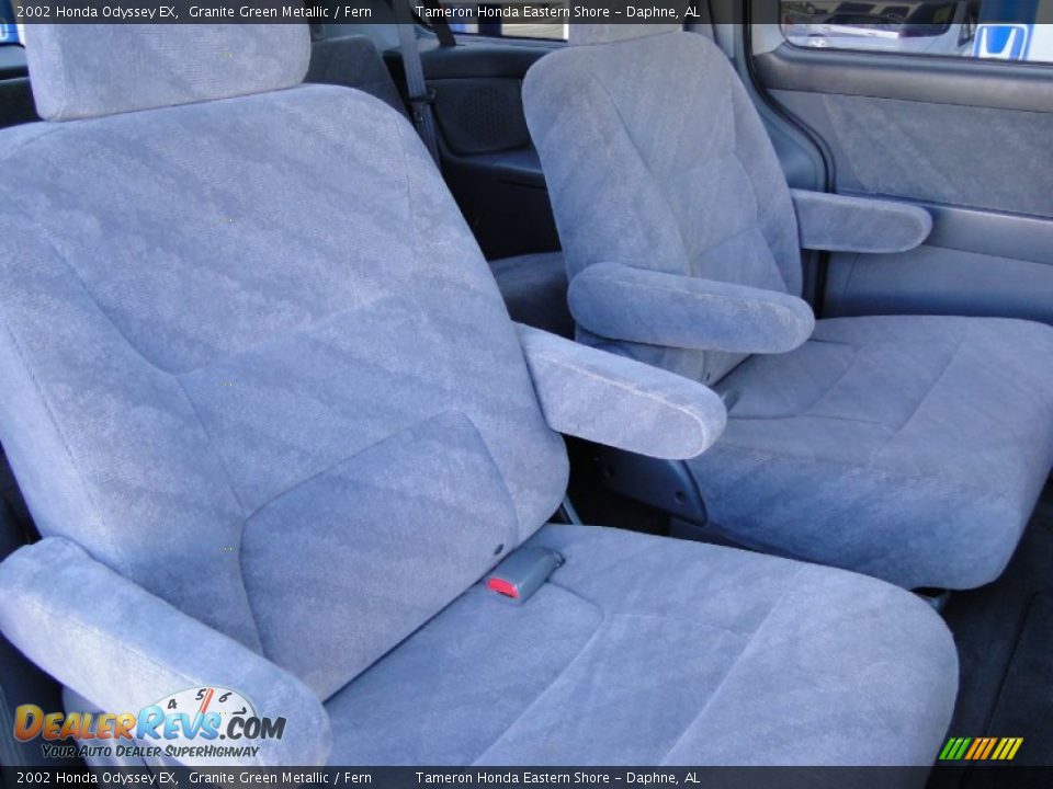 2002 Honda Odyssey EX Granite Green Metallic / Fern Photo #28