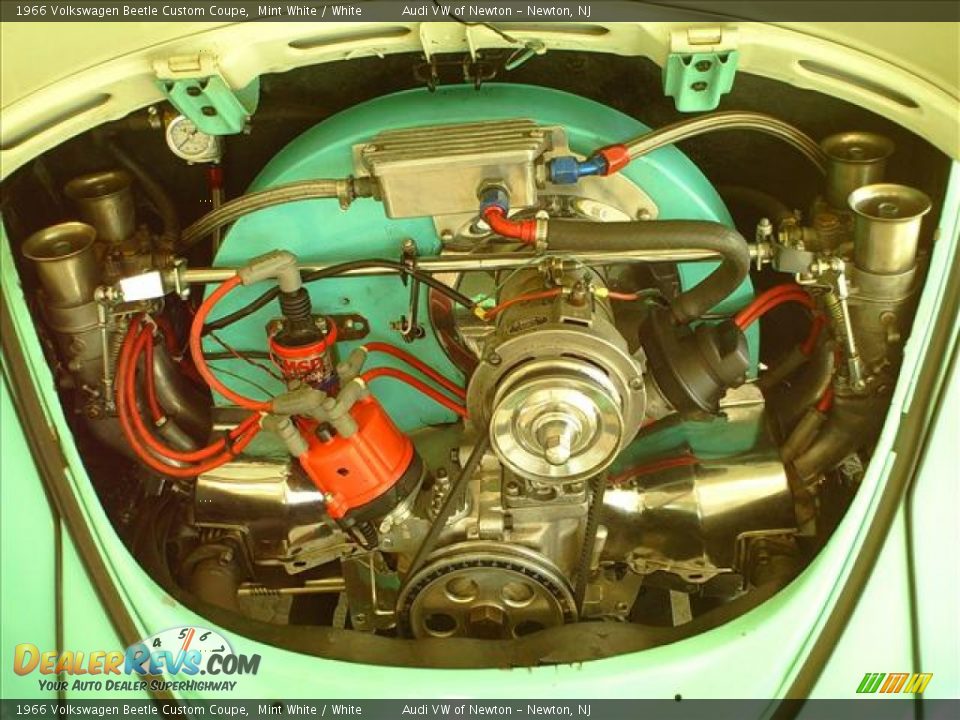 1966 Volkswagen Beetle Custom Coupe 2.4 Liter Flat 4 Cylinder VW Bus Engine Engine Photo #2