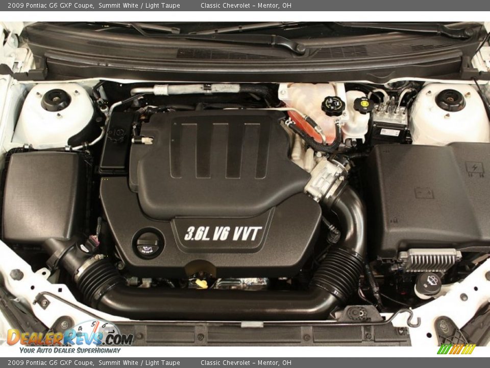 2009 Pontiac G6 GXP Coupe 3.6 Liter DOHC 24-Valve VVT V6 Engine Photo #18