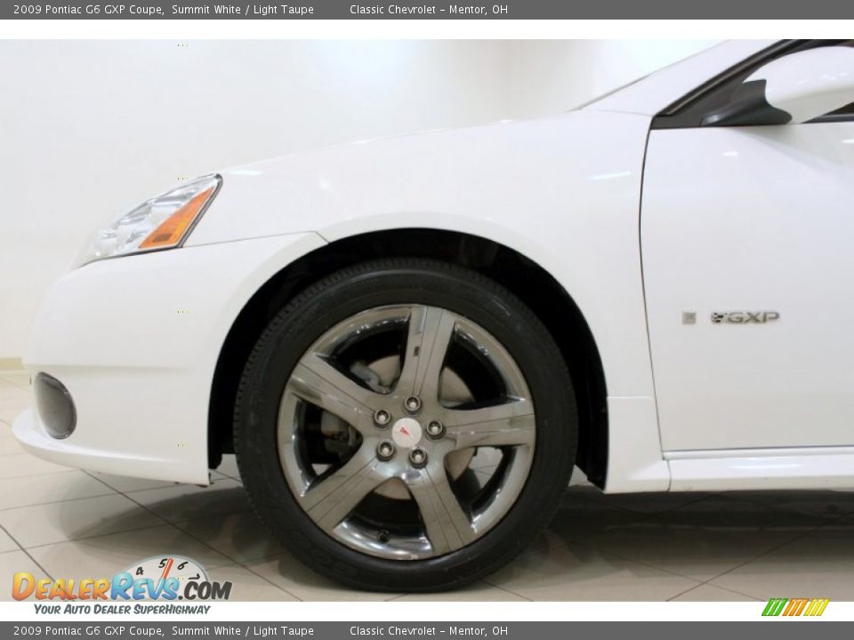 2009 Pontiac G6 GXP Coupe Wheel Photo #19