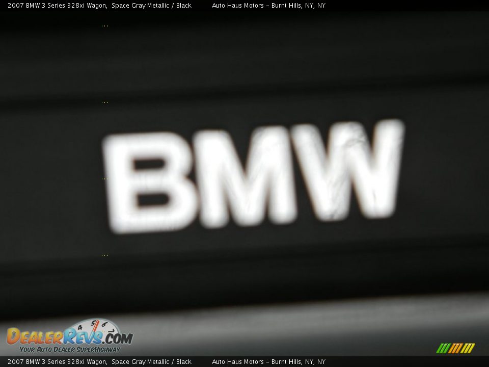 2007 BMW 3 Series 328xi Wagon Space Gray Metallic / Black Photo #28