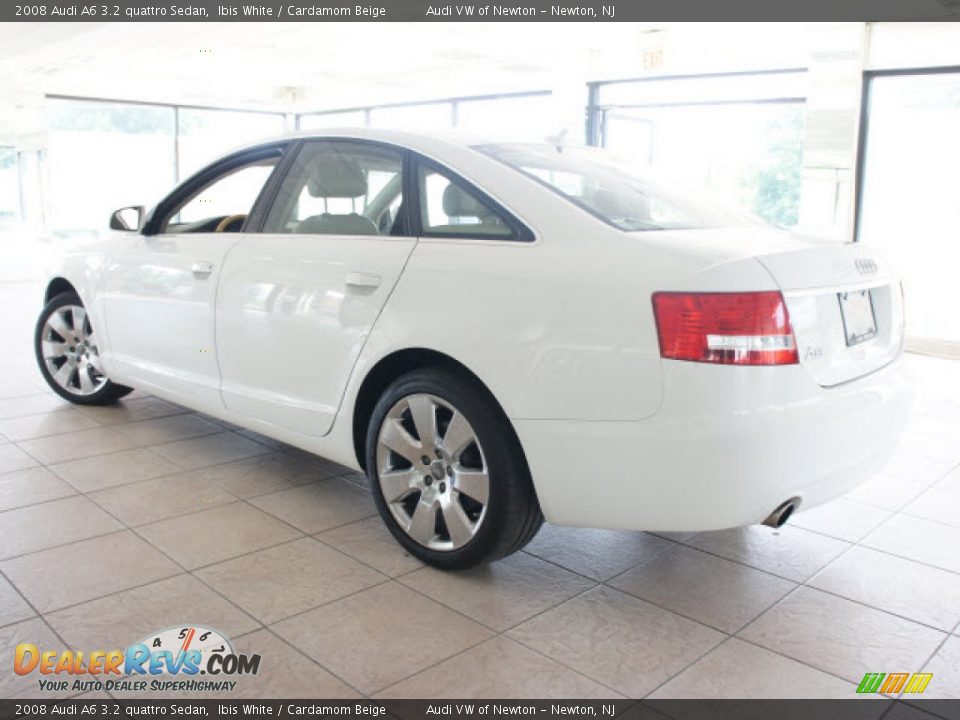 2008 Audi A6 3.2 quattro Sedan Ibis White / Cardamom Beige Photo #1