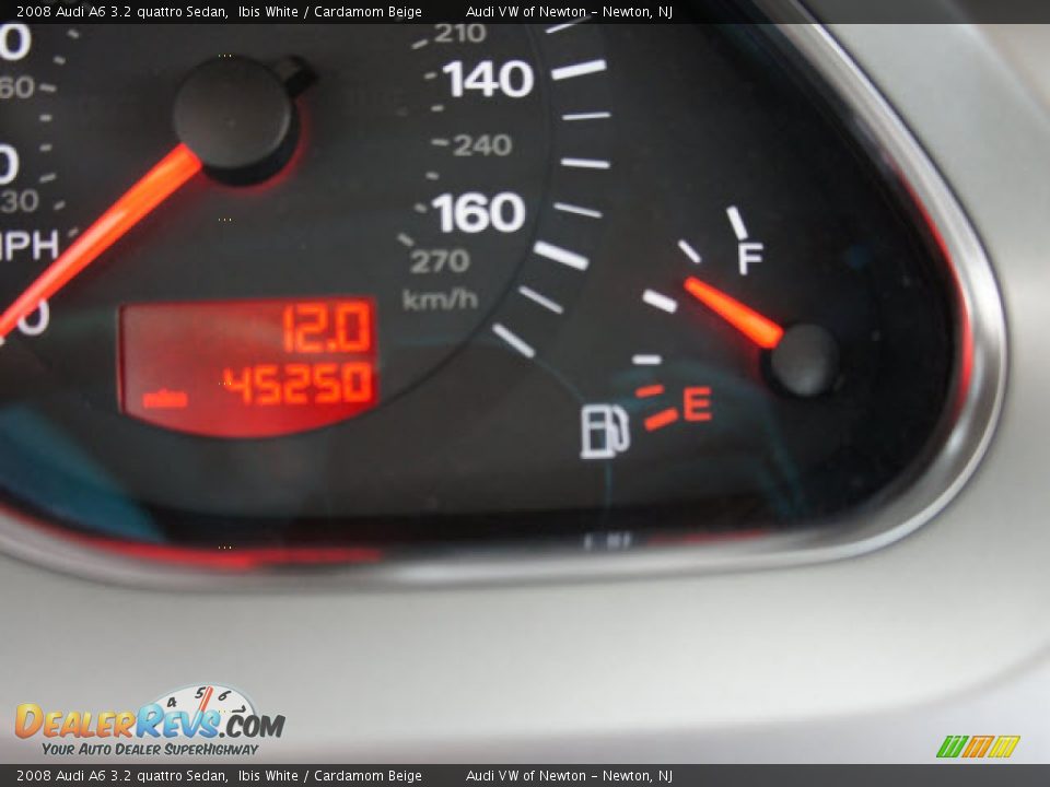 2008 Audi A6 3.2 quattro Sedan Ibis White / Cardamom Beige Photo #29