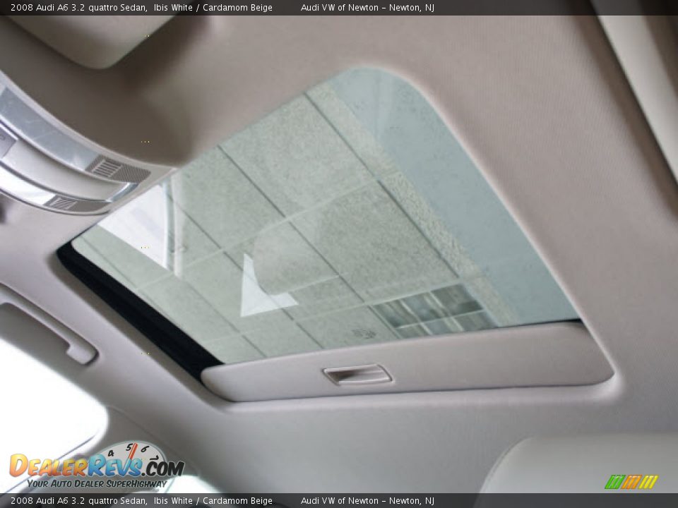 2008 Audi A6 3.2 quattro Sedan Ibis White / Cardamom Beige Photo #31
