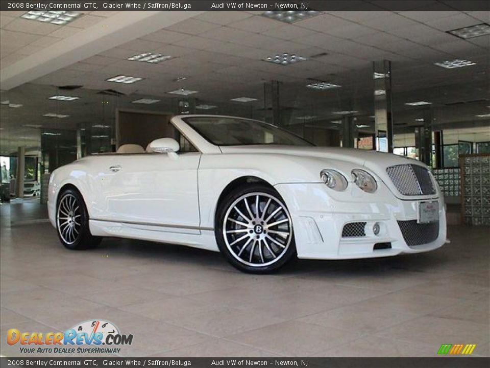 Glacier White 2008 Bentley Continental GTC  Photo #1