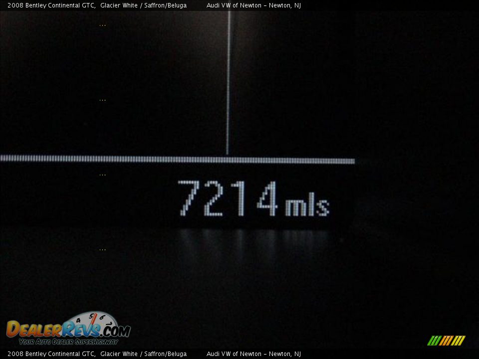 2008 Bentley Continental GTC Glacier White / Saffron/Beluga Photo #29