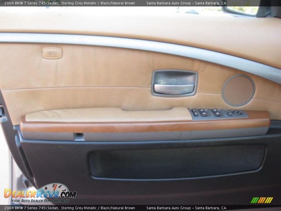 Door Panel of 2004 BMW 7 Series 745i Sedan Photo #8