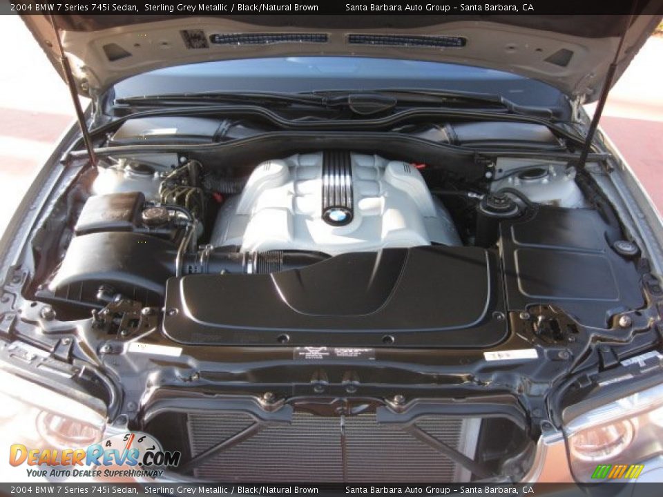 2004 BMW 7 Series 745i Sedan 4.4 Liter DOHC 32 Valve V8 Engine Photo #12