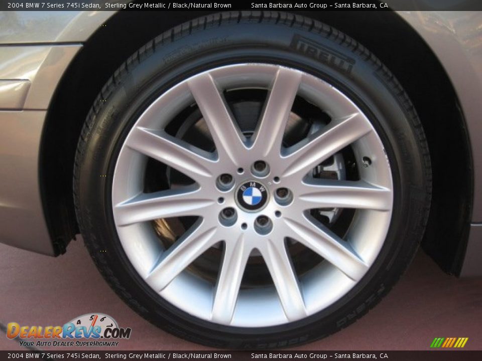 2004 BMW 7 Series 745i Sedan Wheel Photo #14