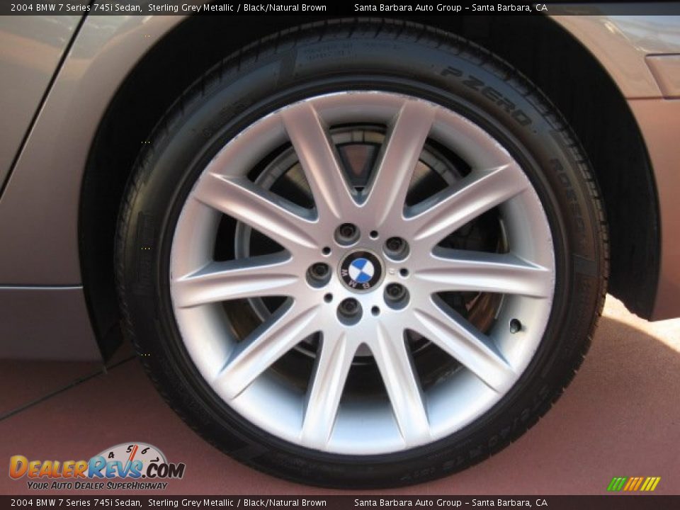 2004 BMW 7 Series 745i Sedan Wheel Photo #15