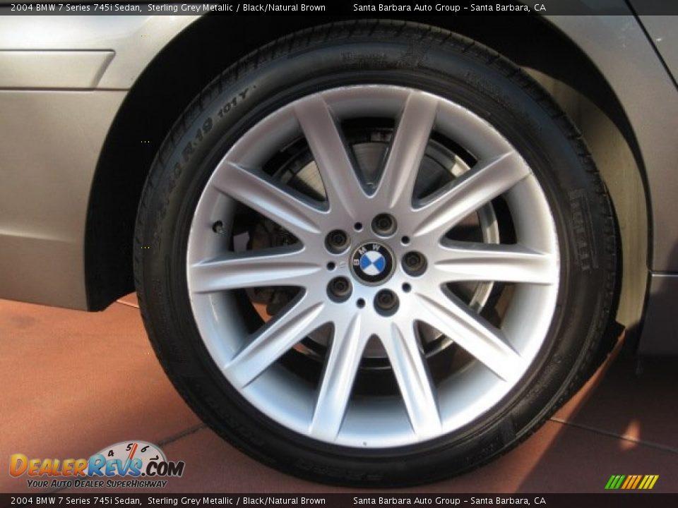 2004 BMW 7 Series 745i Sedan Wheel Photo #16