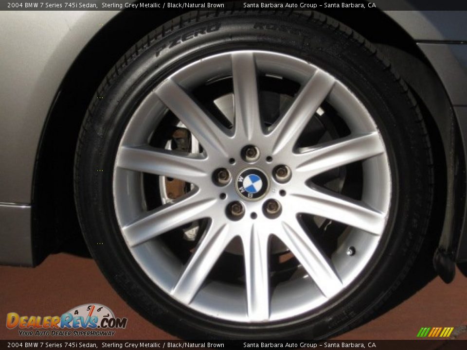 2004 BMW 7 Series 745i Sedan Wheel Photo #17