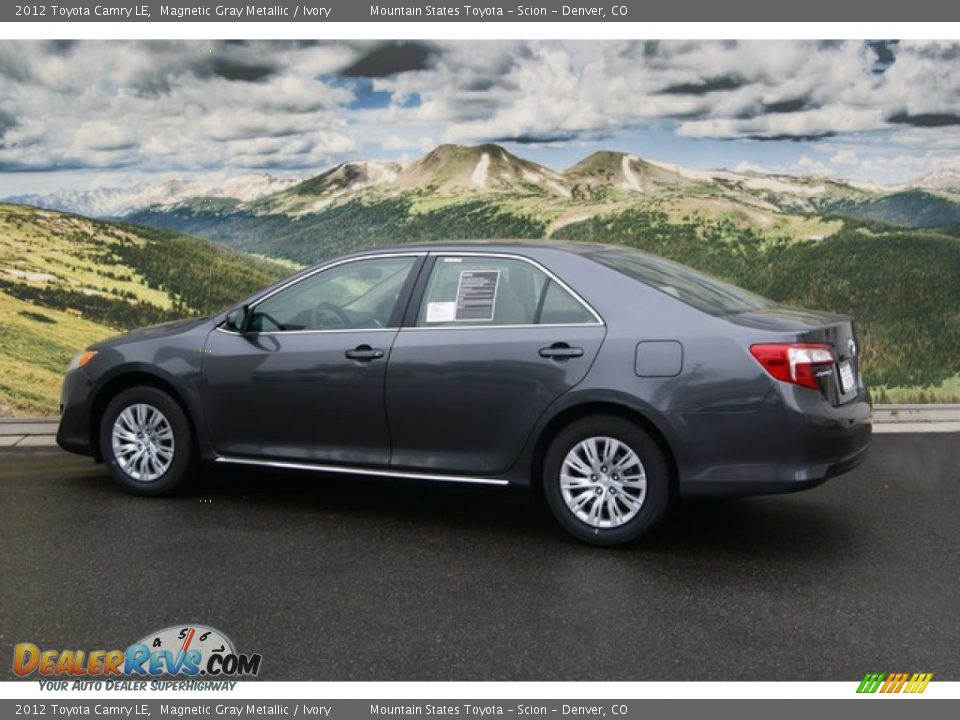 2012 Toyota Camry LE Magnetic Gray Metallic / Ivory Photo #4 ...