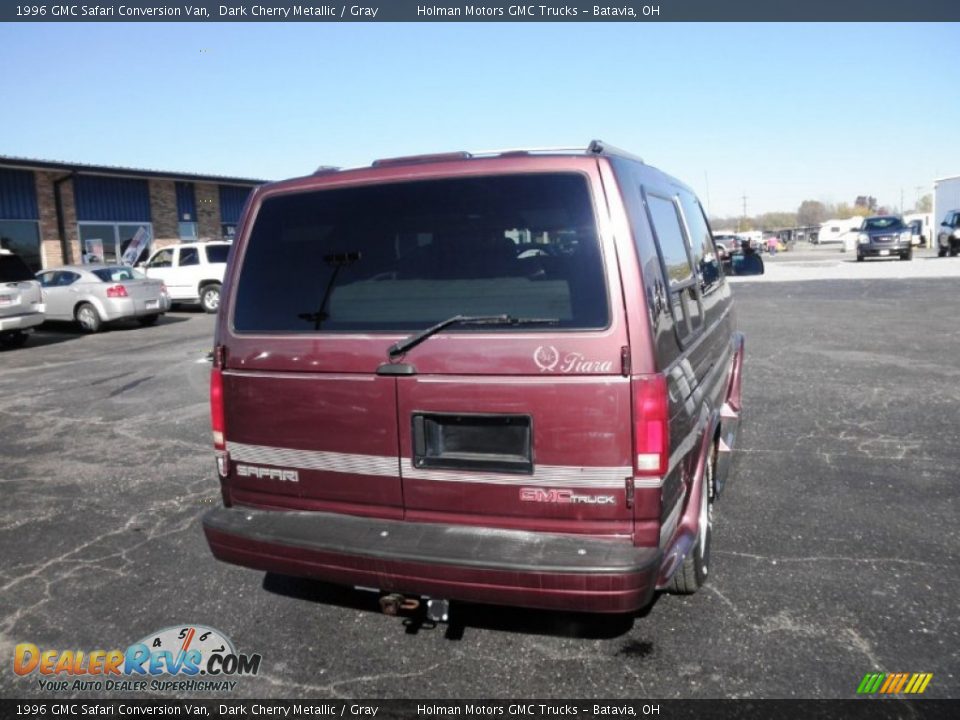 1996 GMC Safari Conversion Van Dark Cherry Metallic / Gray Photo #19