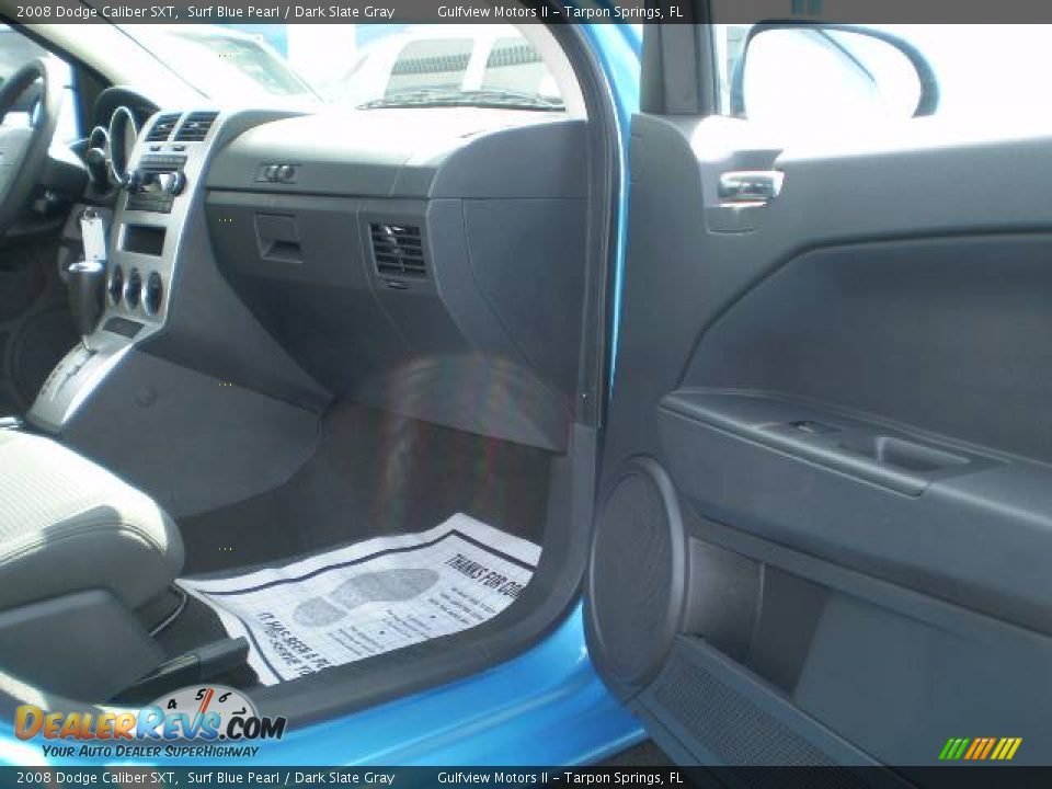 2008 Dodge Caliber SXT Surf Blue Pearl / Dark Slate Gray Photo #16