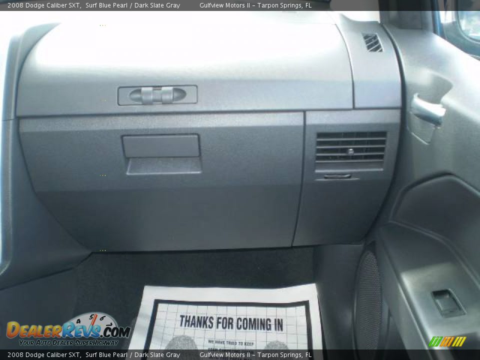 2008 Dodge Caliber SXT Surf Blue Pearl / Dark Slate Gray Photo #25