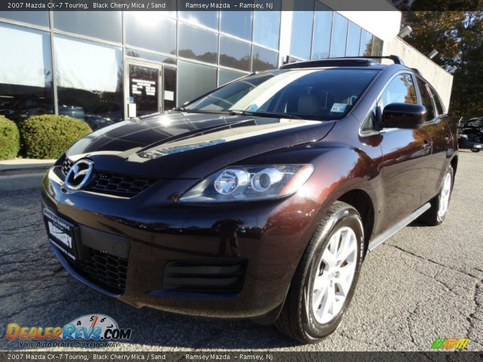 2007 Mazda CX-7 Touring Black Cherry Mica / Sand Photo #1
