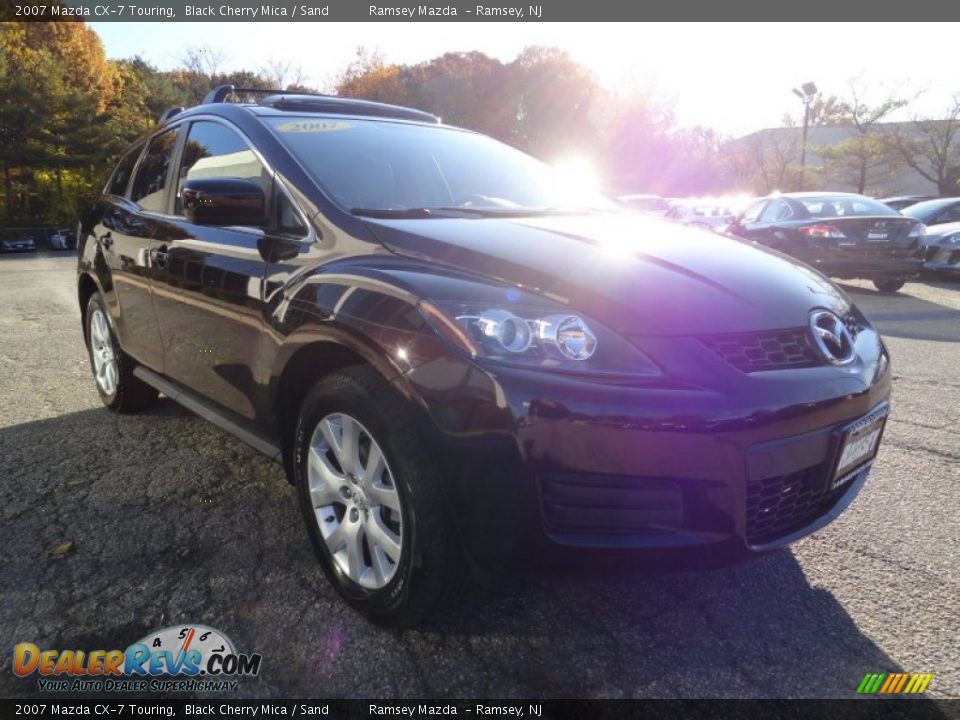2007 Mazda CX-7 Touring Black Cherry Mica / Sand Photo #2