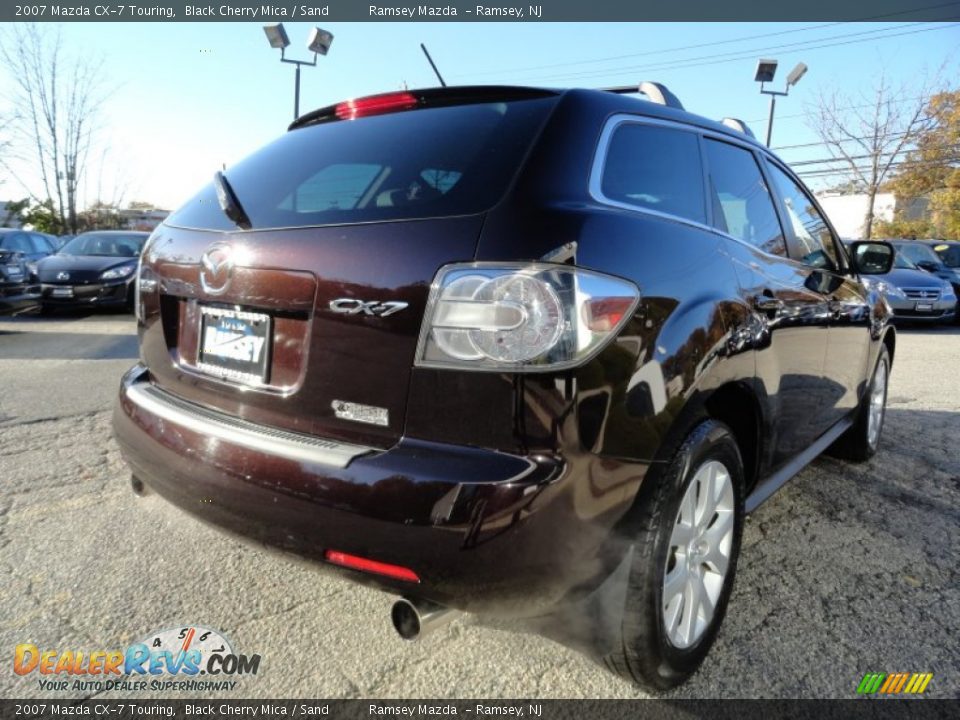2007 Mazda CX-7 Touring Black Cherry Mica / Sand Photo #3