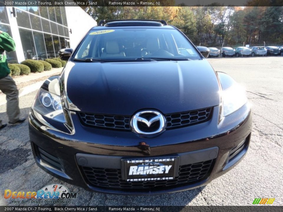 2007 Mazda CX-7 Touring Black Cherry Mica / Sand Photo #5