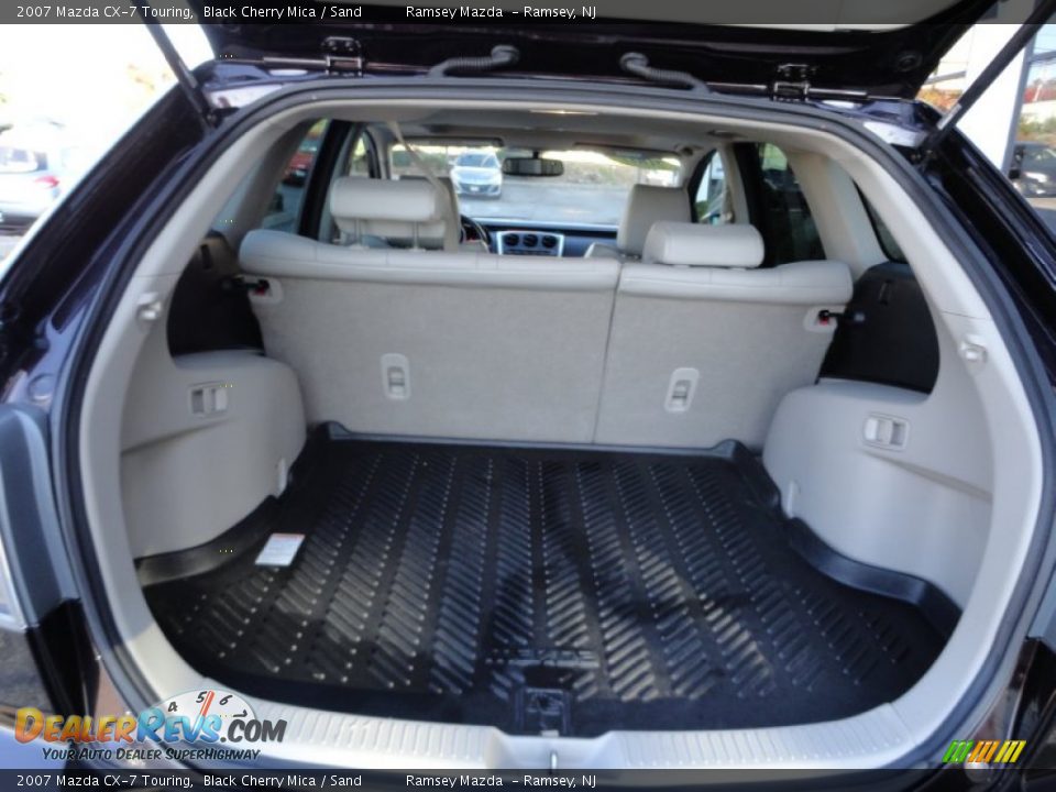 2007 Mazda CX-7 Touring Black Cherry Mica / Sand Photo #14