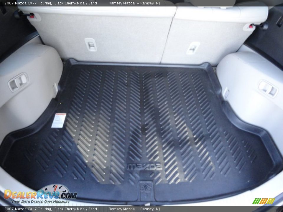 2007 Mazda CX-7 Touring Black Cherry Mica / Sand Photo #15