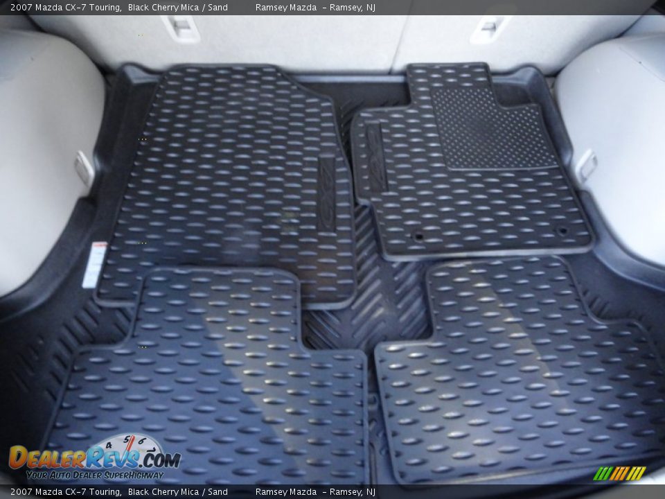 2007 Mazda CX-7 Touring Black Cherry Mica / Sand Photo #16