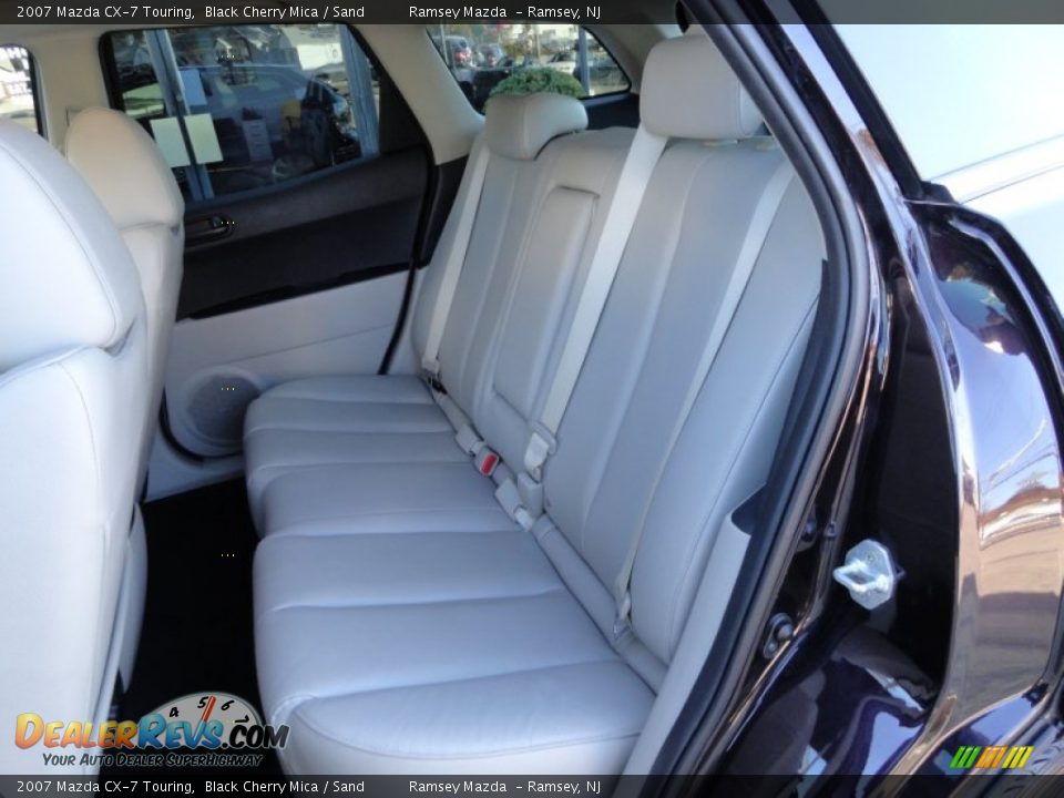 2007 Mazda CX-7 Touring Black Cherry Mica / Sand Photo #18