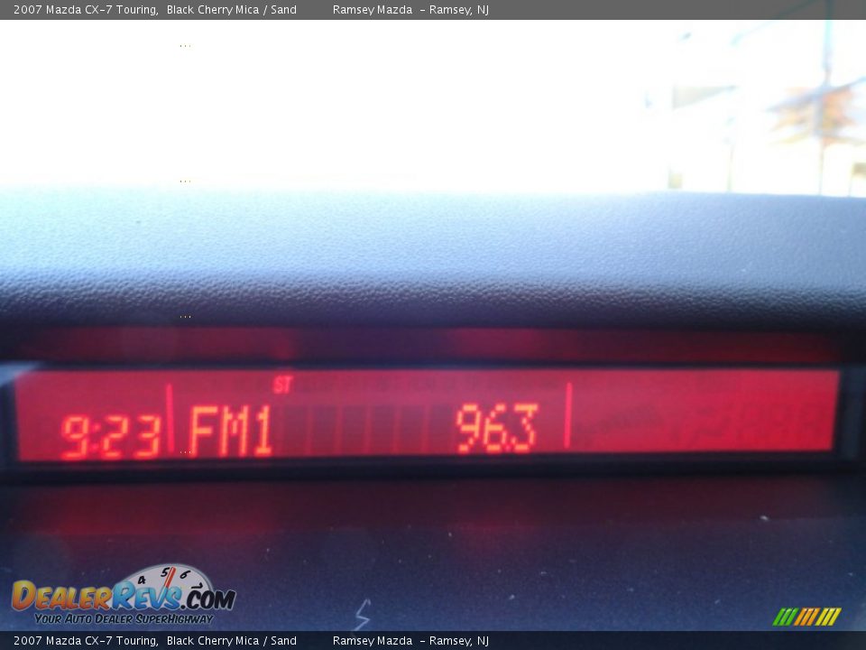 2007 Mazda CX-7 Touring Black Cherry Mica / Sand Photo #28