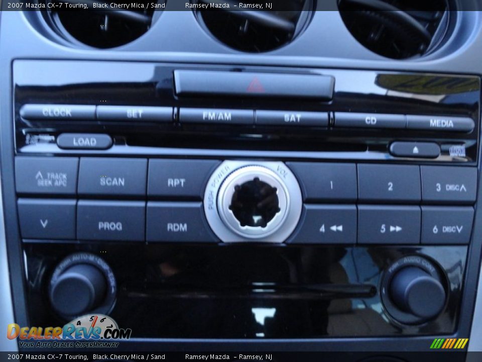 2007 Mazda CX-7 Touring Black Cherry Mica / Sand Photo #29
