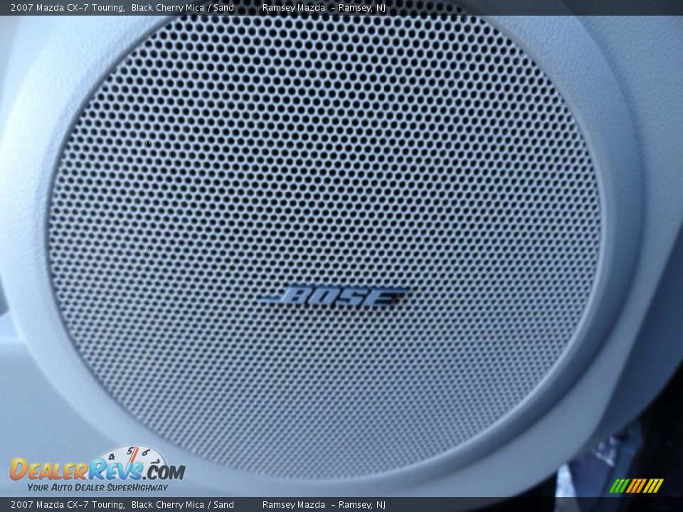 2007 Mazda CX-7 Touring Black Cherry Mica / Sand Photo #30