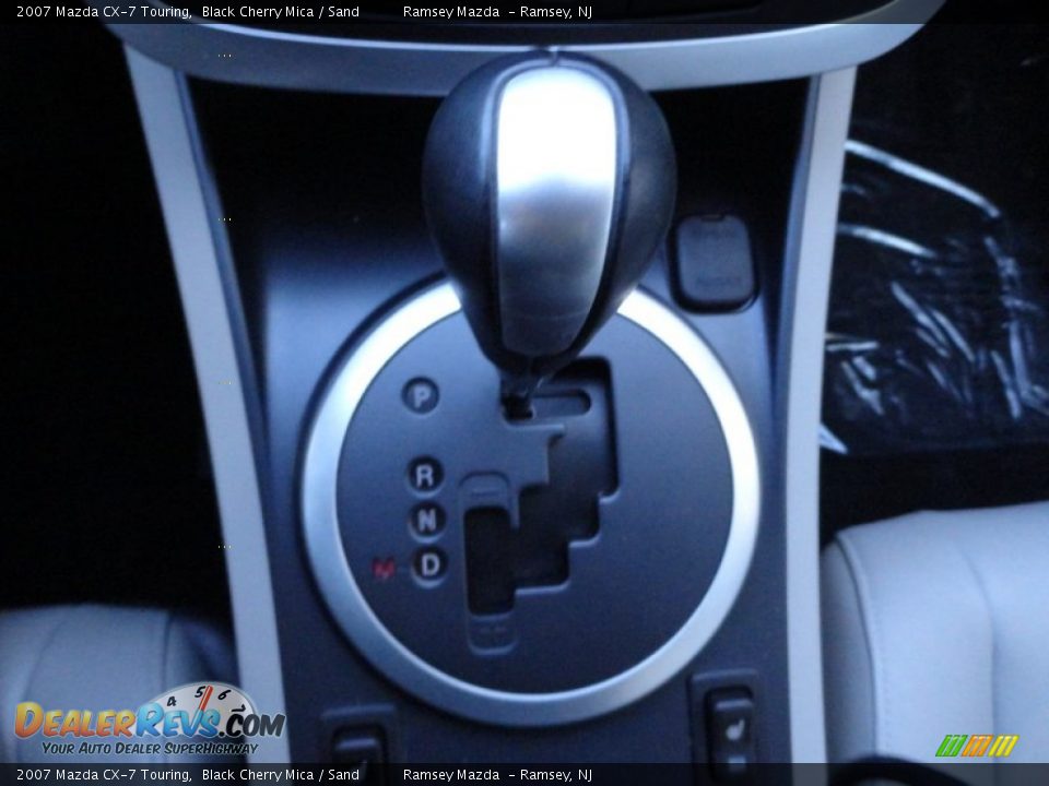 2007 Mazda CX-7 Touring Black Cherry Mica / Sand Photo #32