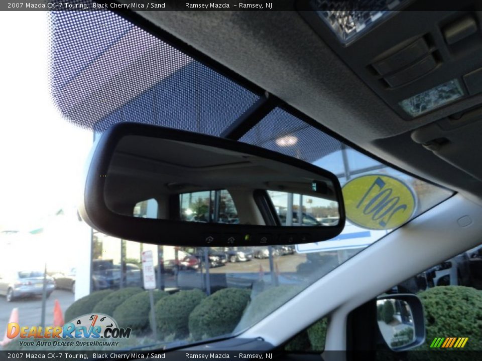 2007 Mazda CX-7 Touring Black Cherry Mica / Sand Photo #34