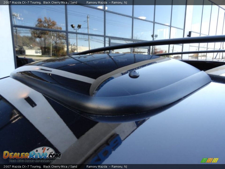 2007 Mazda CX-7 Touring Black Cherry Mica / Sand Photo #36