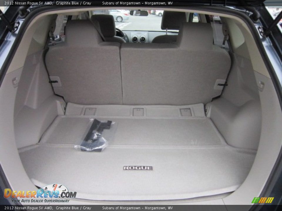 2012 Nissan Rogue SV AWD Trunk Photo #13