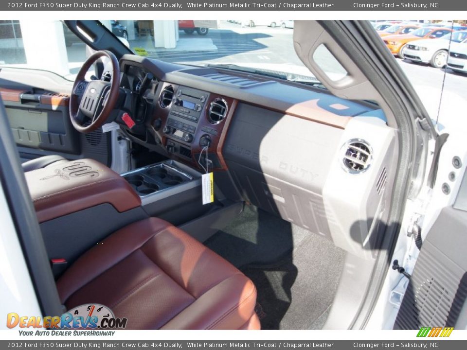 Dashboard of 2012 Ford F350 Super Duty King Ranch Crew Cab 4x4 Dually Photo #15