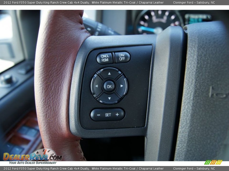Controls of 2012 Ford F350 Super Duty King Ranch Crew Cab 4x4 Dually Photo #31