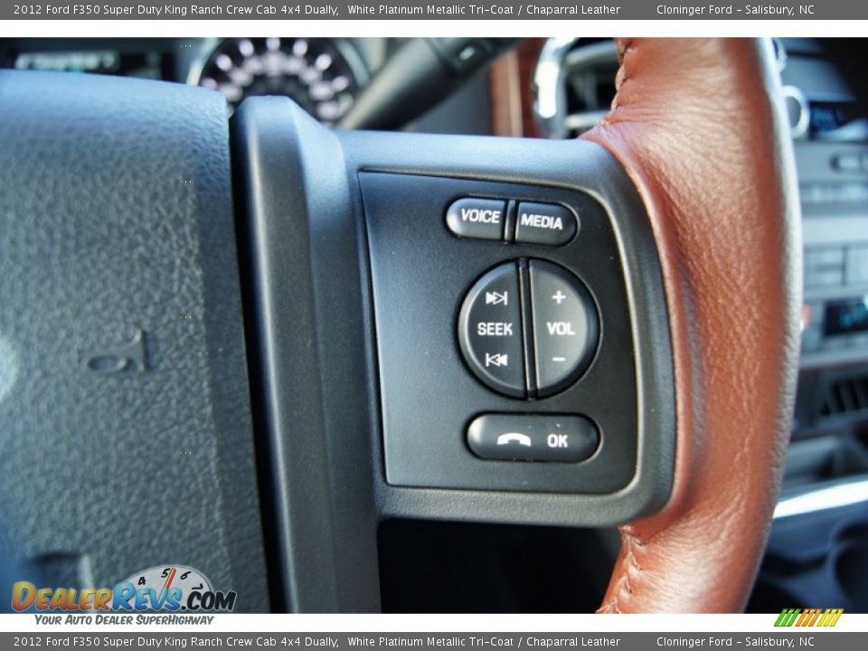 Controls of 2012 Ford F350 Super Duty King Ranch Crew Cab 4x4 Dually Photo #32