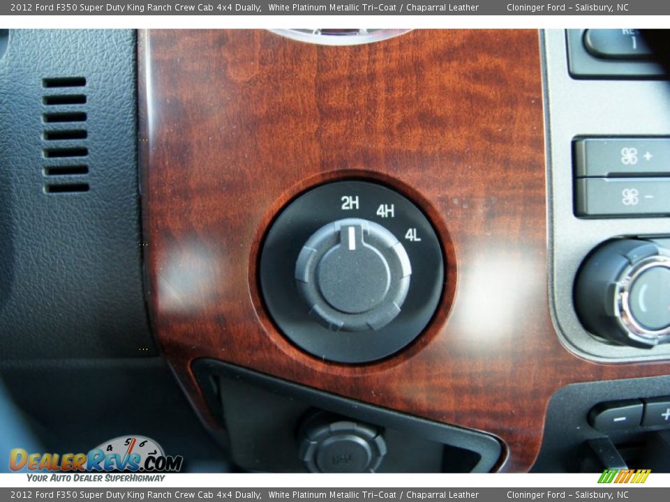 Controls of 2012 Ford F350 Super Duty King Ranch Crew Cab 4x4 Dually Photo #35