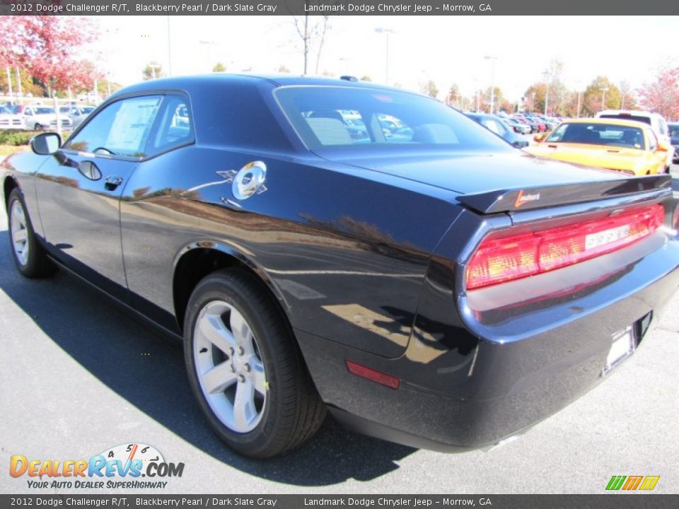 2012 Dodge Challenger R/T Blackberry Pearl / Dark Slate Gray Photo #2