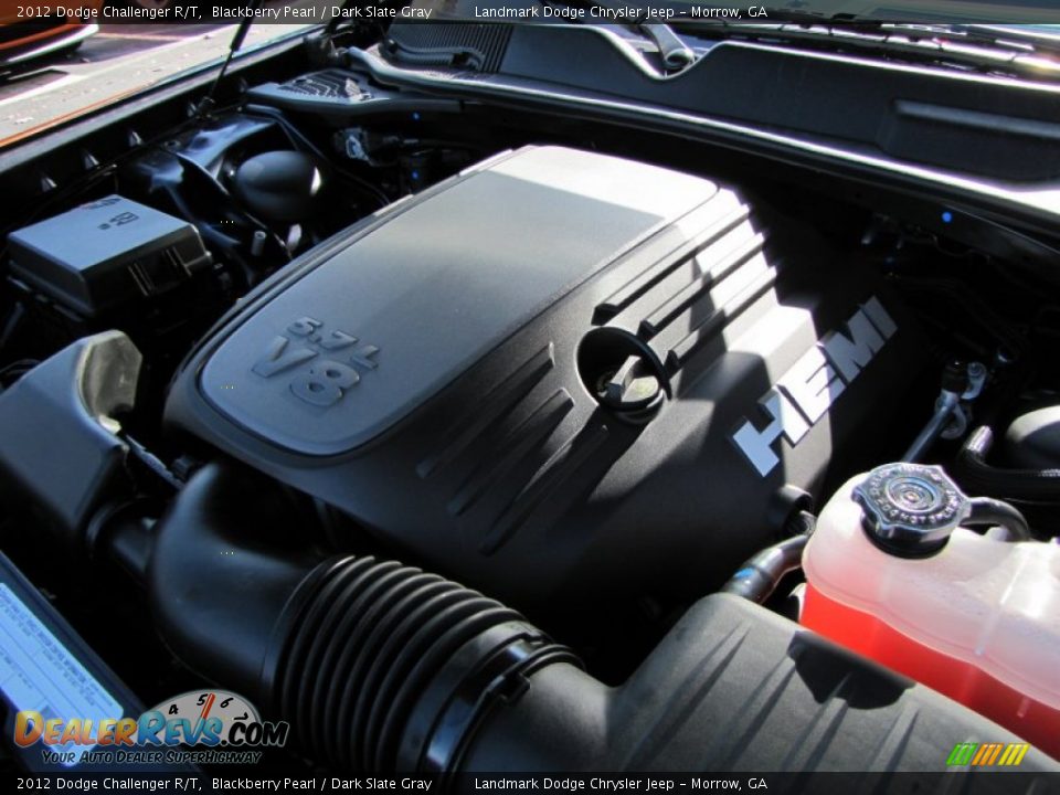 2012 Dodge Challenger R/T Blackberry Pearl / Dark Slate Gray Photo #10