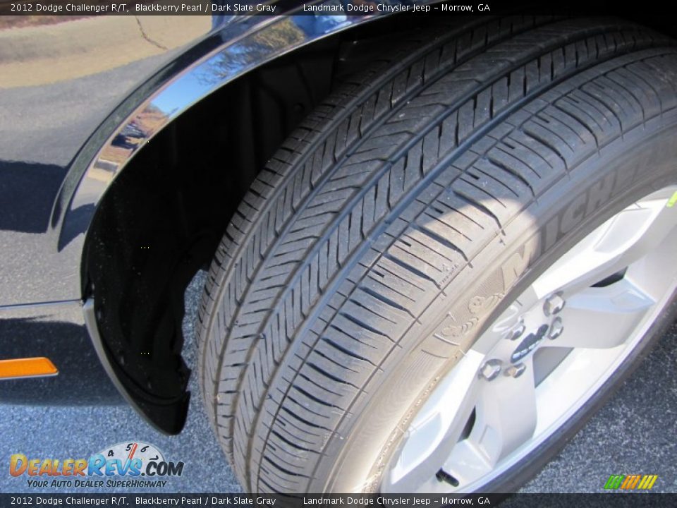 2012 Dodge Challenger R/T Blackberry Pearl / Dark Slate Gray Photo #11