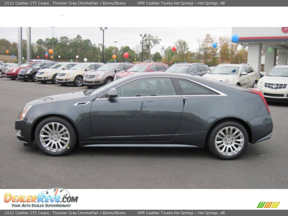 Thunder Gray ChromaFlair 2012 Cadillac CTS Coupe Photo #2