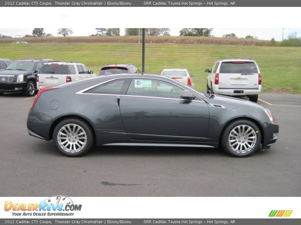 Thunder Gray ChromaFlair 2012 Cadillac CTS Coupe Photo #6