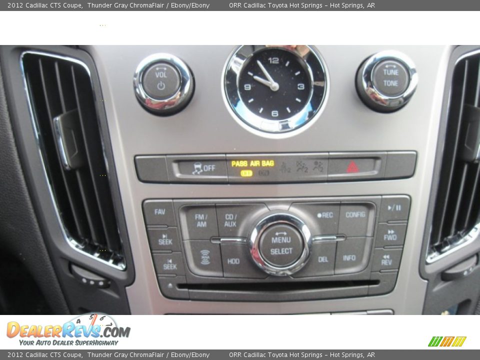 Controls of 2012 Cadillac CTS Coupe Photo #24