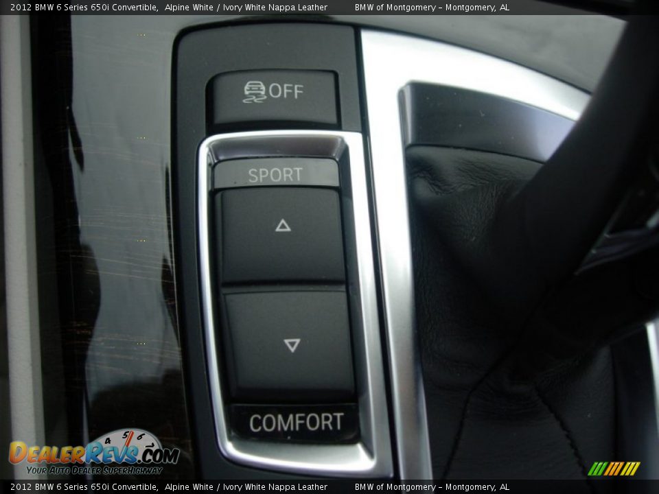 2012 BMW 6 Series 650i Convertible Alpine White / Ivory White Nappa Leather Photo #31
